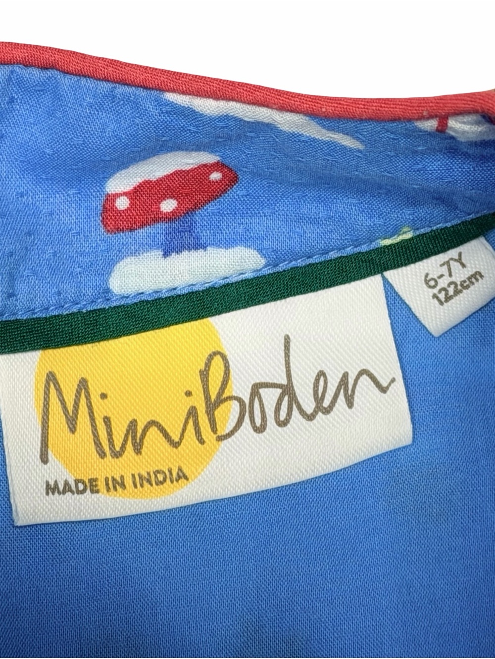Mini Boden Woodland Christmas Smocked Dress - Picture 5 of 5
